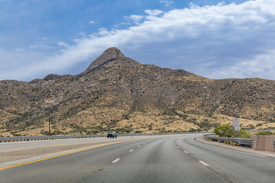 El Paso desert highway