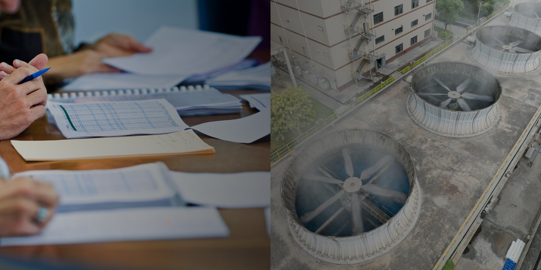 Written water management program documentation and cooling towers